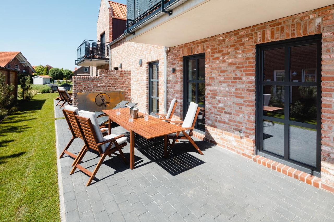 Kuesten Suite Sued - Seitliche Wasserlage, Terrasse, 70Qm Гретзиль Экстерьер фото